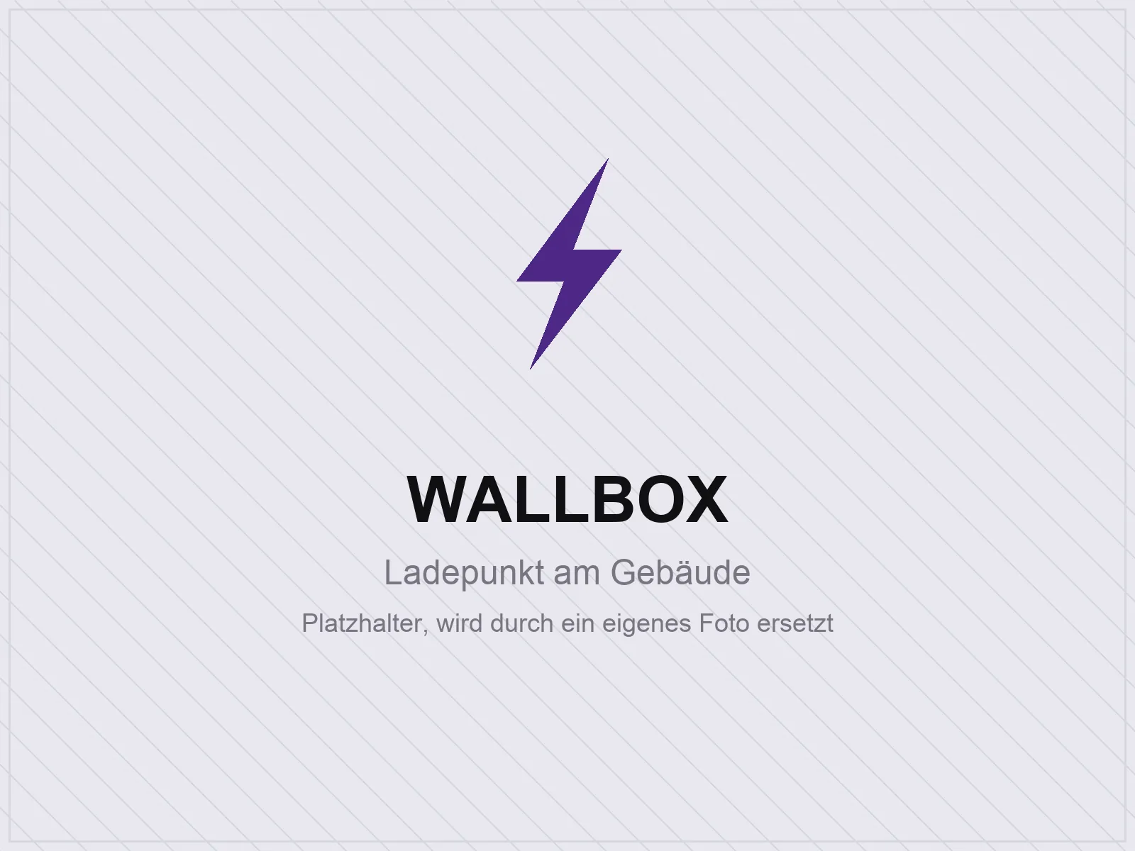 Wallbox an einem Wohnhaus, installiert von Elektro Fraiss